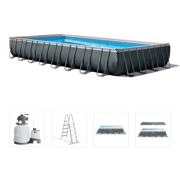 Piscina Fuori Terra Intex Ultra XTR™ Frame 975 x 488 x H 132 cm - 26374