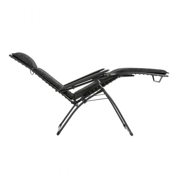 Poltrona Reclinabile Evolution Sunbrella in Acciaio e Textilene Lafuma - Ebene - immagine 3