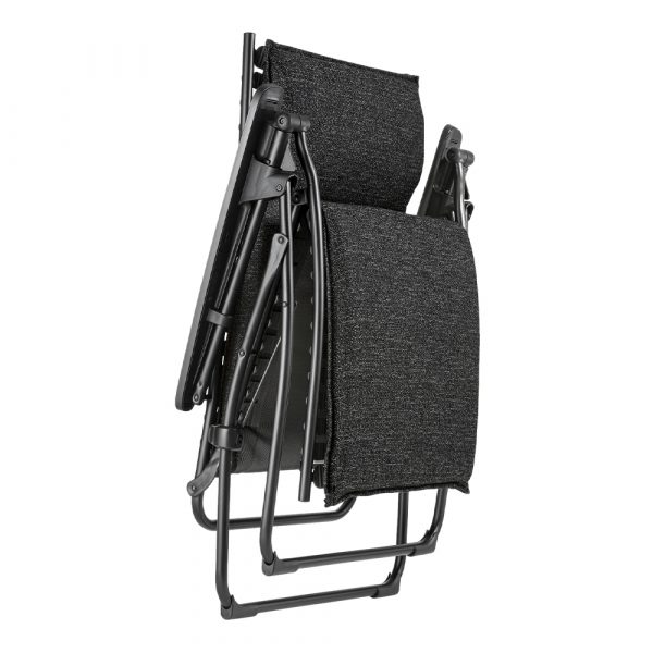Poltrona Reclinabile Evolution Sunbrella in Acciaio e Textilene Lafuma - Ebene - immagine 2