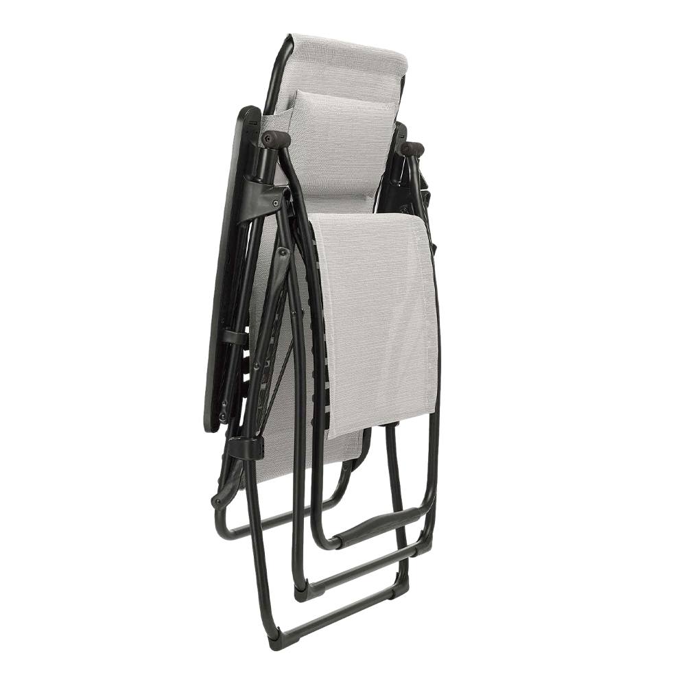 Poltrona Reclinabile Futura XL in Acciaio e Textilene Lafuma - Galet - immagine 2