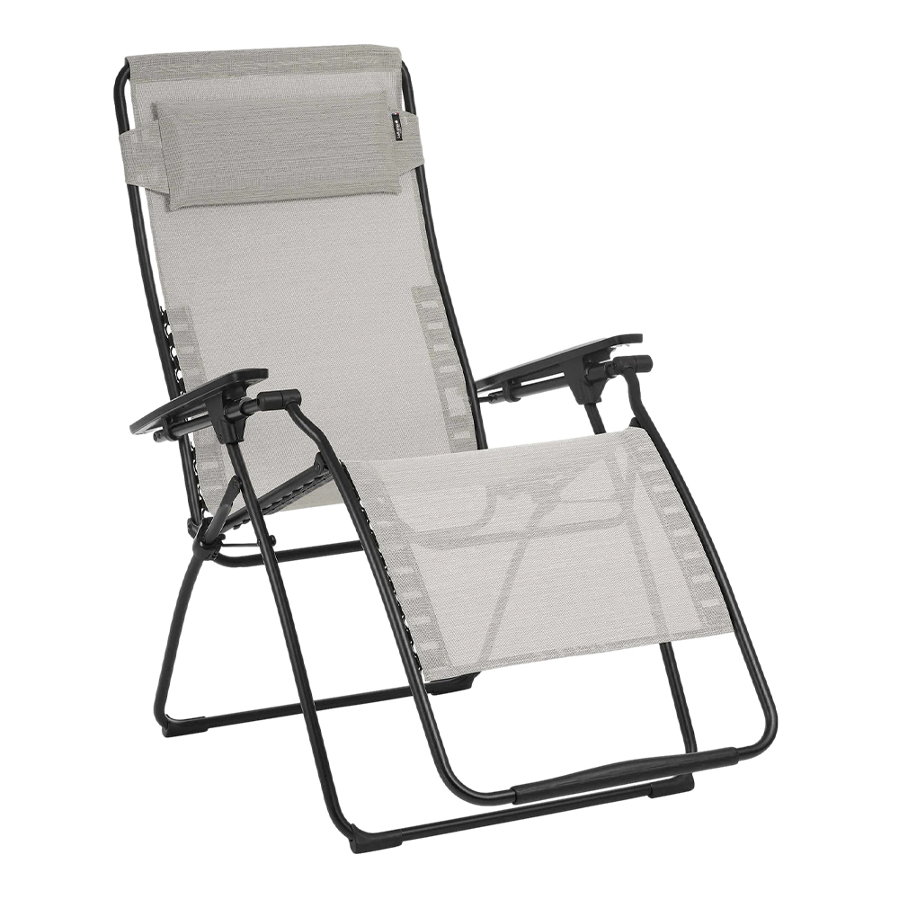 Poltrona Reclinabile Futura XL in Acciaio e Textilene Lafuma - Galet