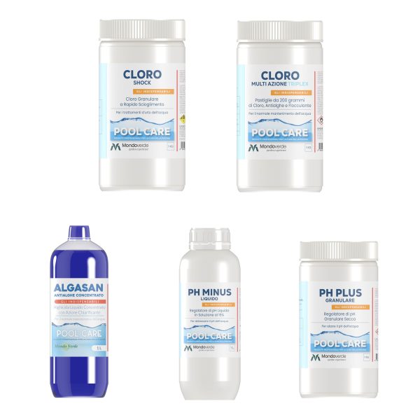 Kit di Avviamento per Piscine fino a 20 m³
