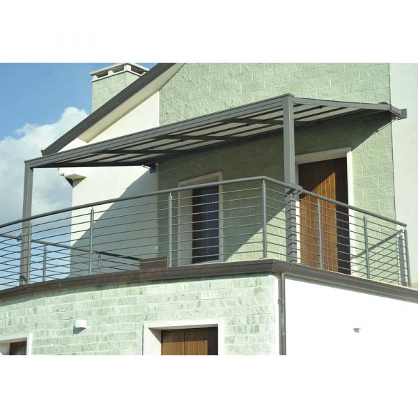 Pergola Addossata in Acciaio A3 - L'Officina by Adami - immagine 3