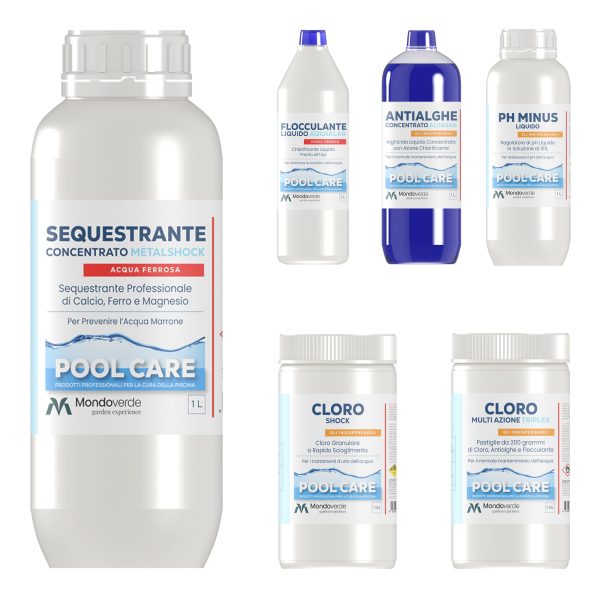 Kit di Avviamento per Piscine fino a 20 m³ con Acqua di Pozzo