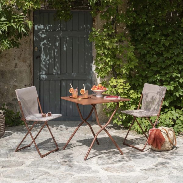 Tavolo Pieghevole Balcony in Acciaio, 64 x 70 cm Lafuma - Canyon - immagine 4