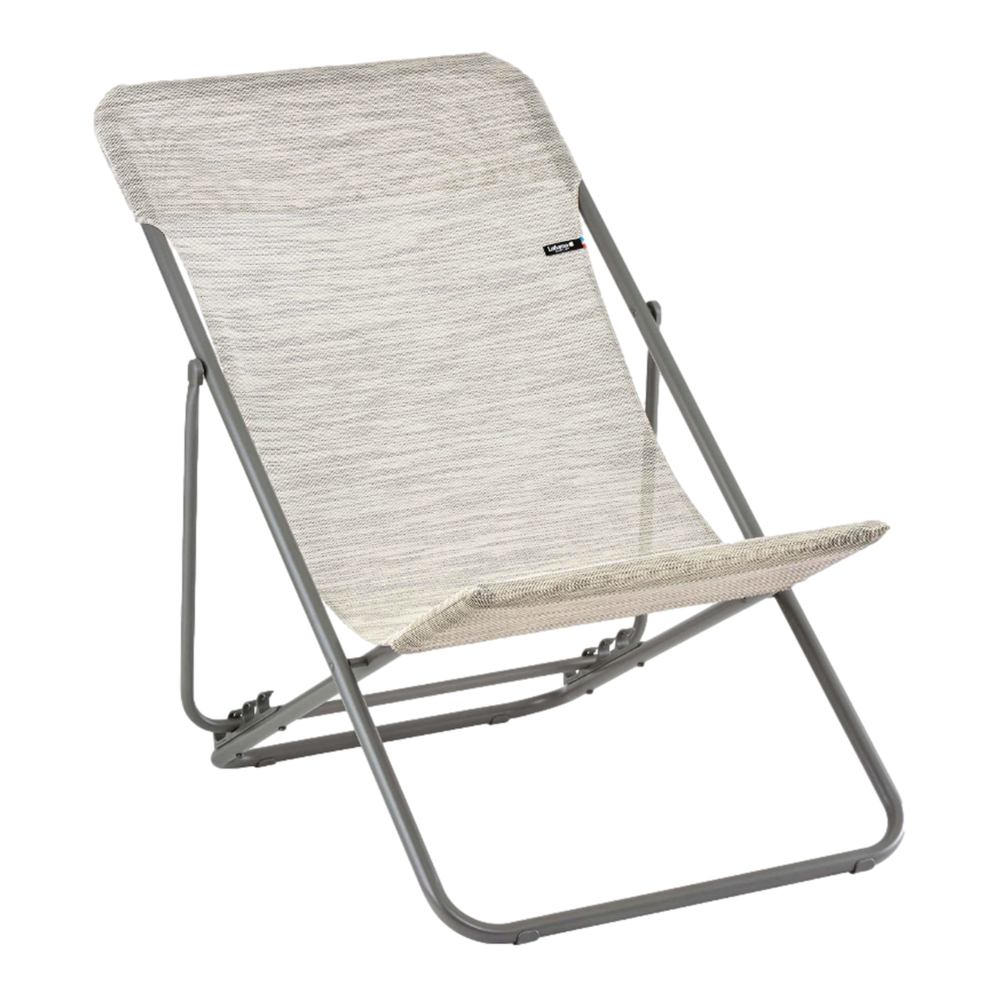 Sdraio Maxi Transat in Acciaio e Textilene Lafuma - Ipanema