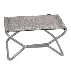 Poggiapiedi Pieghevole Next BeComfort in Acciaio e Textilene Lafuma - Silver