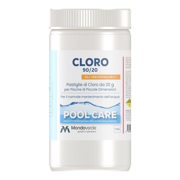 Cloro in Pastiglie da 20 g - 1 kg