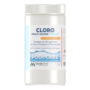Cloro Multi Azione in Pastiglie da 200 g Triplex - 1 kg