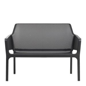 Panchina Net Bench in Resina Nardi - Antracite