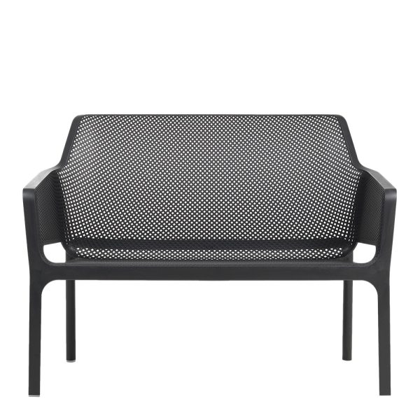 Panchina Net Bench in Resina Nardi - Antracite
