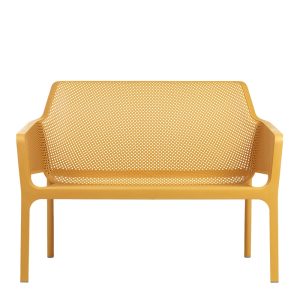 Panchina Net Bench in Resina Nardi - Senape