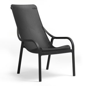 Poltrona Relax Net Lounge in Resina Nardi - Antracite