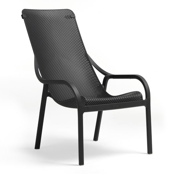 Poltrona Relax Net Lounge in Resina Nardi - Antracite