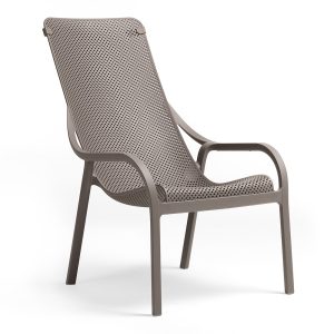 Poltrona Relax Net Lounge in Resina Nardi - Tortora