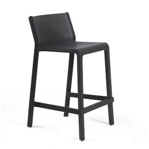 Sgabello Impilabile Trill Mini in Resina Nardi - Antracite