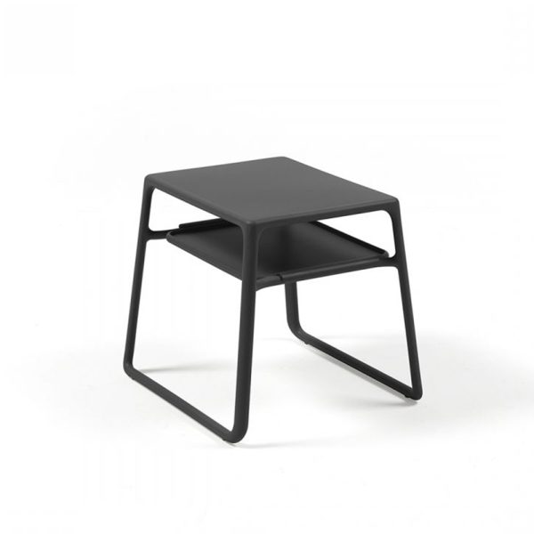 Tavolino Pop in Resina, 44 x 39 cm Nardi - Antracite