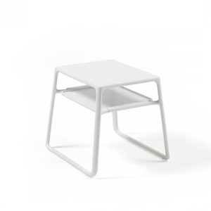 Tavolino Pop in Resina, 44 x 39 cm Nardi - Bianco