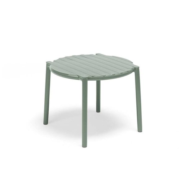 Tavolino Doga in Resina, ∅ 49 cm Nardi - Menta