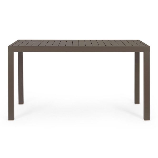 Tavolo Hilde in Alluminio, 130 x 68 cm Bizzotto - Caffè