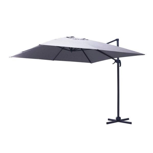 Ombrellone Retrattile Montana in Alluminio, 400 x 400 cm MV Outdoor - immagine 2