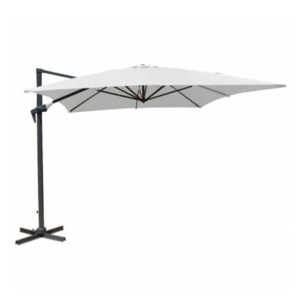 Ombrellone Retrattile Maxi Roma in Alluminio, 300 x 400 cm Giardinia Outdoor