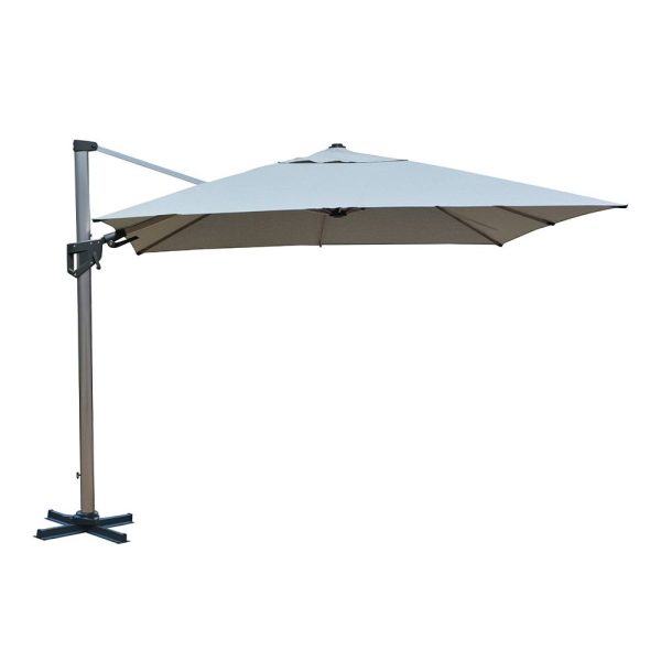 Ombrellone Retrattile Maxi Milano in Alluminio, 300 x 400 cm Giardinia Outdoor