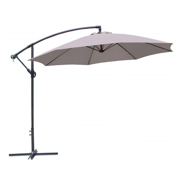 Ombrellone Retrattile Pensile Genova in Alluminio, ∅ 300 cm Giardinia Outdoor - immagine 2