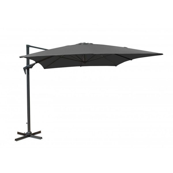 Ombrellone Retrattile Maxi Roma in Alluminio, 300 x 400 cm Giardinia Outdoor - immagine 2
