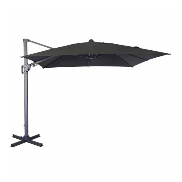 Ombrellone Retrattile Maxi Milano in Alluminio, 300 x 400 cm Giardinia Outdoor - immagine 2