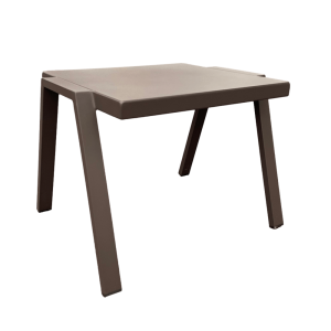 Tavolino Madrid in Alluminio, 55 x 43 cm MV Outdoor - Caffè