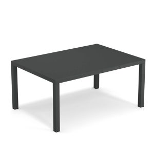 Tavolino Round in Acciaio, 100 x 70 cm Emu - Ferro Antico