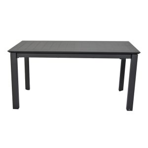 Tavolo Allungabile Burano in Alluminio, 160/240 x 90 cm Giardinia Outdoor - Antracite