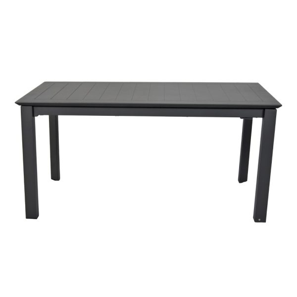 Tavolo Allungabile Burano in Alluminio, 160/240 x 90 cm Giardinia Outdoor - Antracite