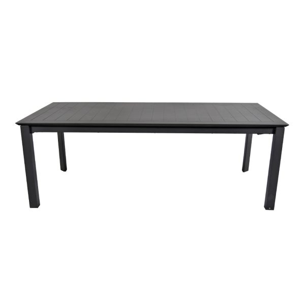 Tavolo Allungabile Burano in Alluminio, 220/330 x 110 cm Giardinia Outdoor - Antracite