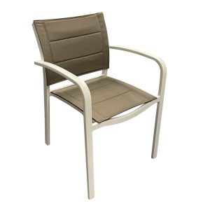 Poltrona Enjoy in Alluminio MV Outdoor - Bianco