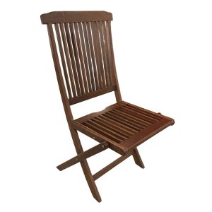 Sedia Pieghevole Magnolia in Legno di Keruing