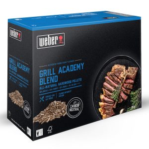 Pellet di Legno Grill Academy Blend Weber - Confezione da 8 kg