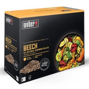 Pellet di Legno di Faggio Weber - Confezione da 8 kg
