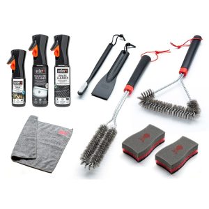 Kit di Pulizia per Barbecue a Gas in Acciaio Inox Weber - 18283