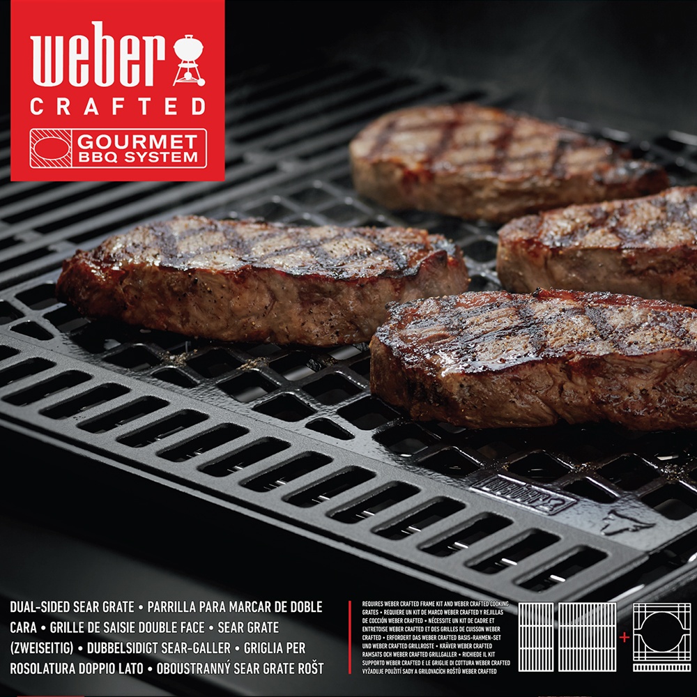 Griglia per Rosolatura Doppio Lato Weber Crafted - 7680 - immagine 4