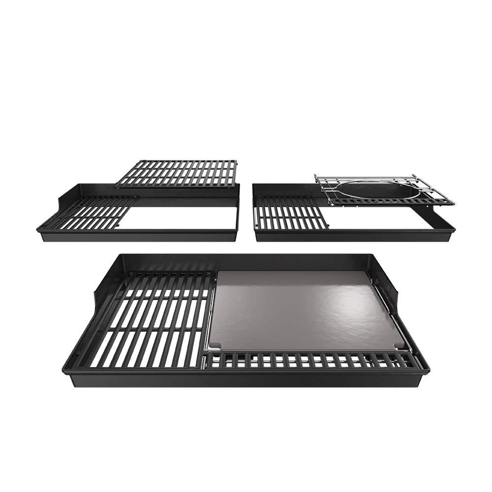 Pietra Smaltata per Pizza Gourmet 40 x 41 cm Weber Crafted - 7681 - immagine 3