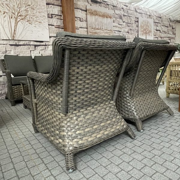 Salotto da Esterno Lounge in Ecorattan Giardinia Outdoor - Marrone - immagine 2
