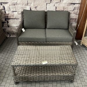 Salotto da Esterno Lounge in Ecorattan Giardinia Outdoor - Marrone