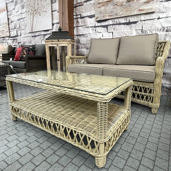 Salotto da Esterno Memphis in Ecorattan Giardinia Outdoor - Tortora - immagine 3