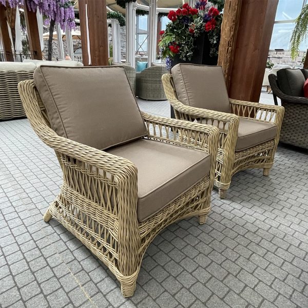 Salotto da Esterno Memphis in Ecorattan Giardinia Outdoor - Tortora - immagine 2