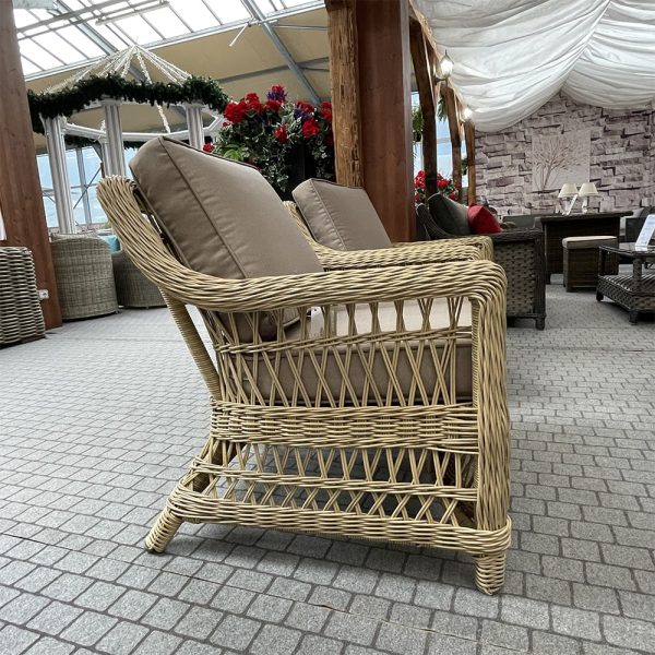 Salotto da Esterno Memphis in Ecorattan Giardinia Outdoor - Tortora - immagine 4