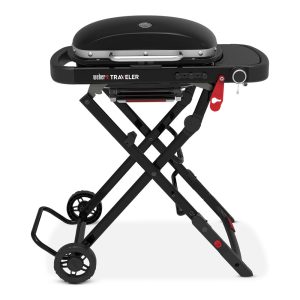 Barbecue a Gas Weber Traveler Compact con Carrello Pieghevole
