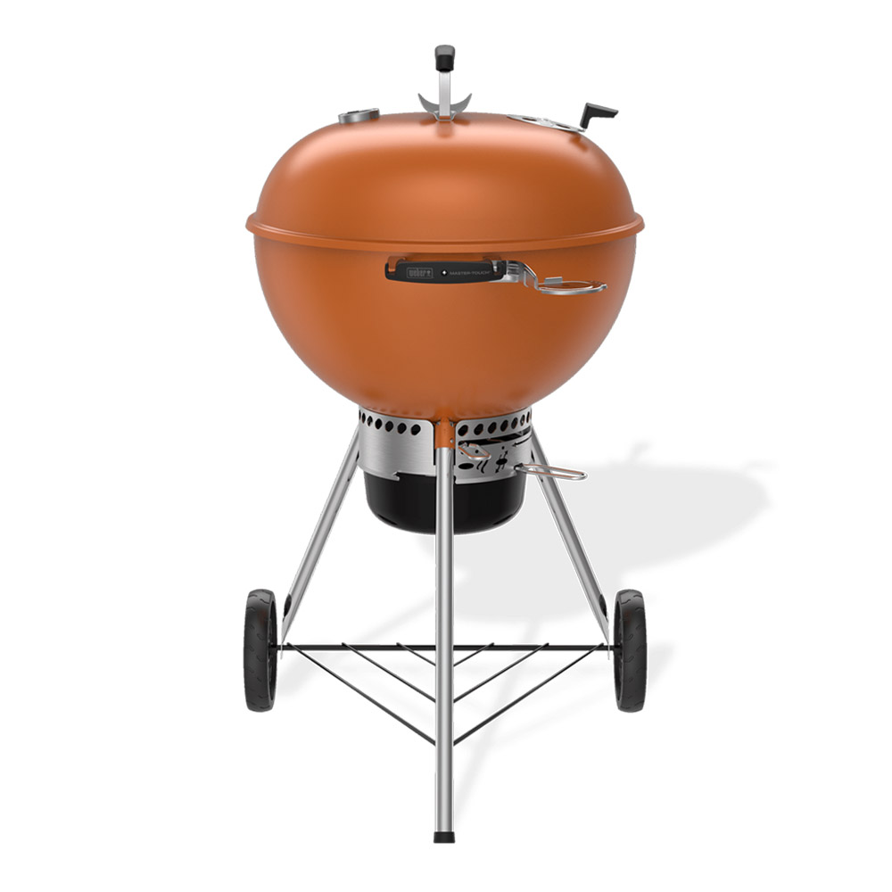 Barbecue a Carbone Weber Master Touch GBS C-5755 Burnt Orange Special Edition - immagine 5