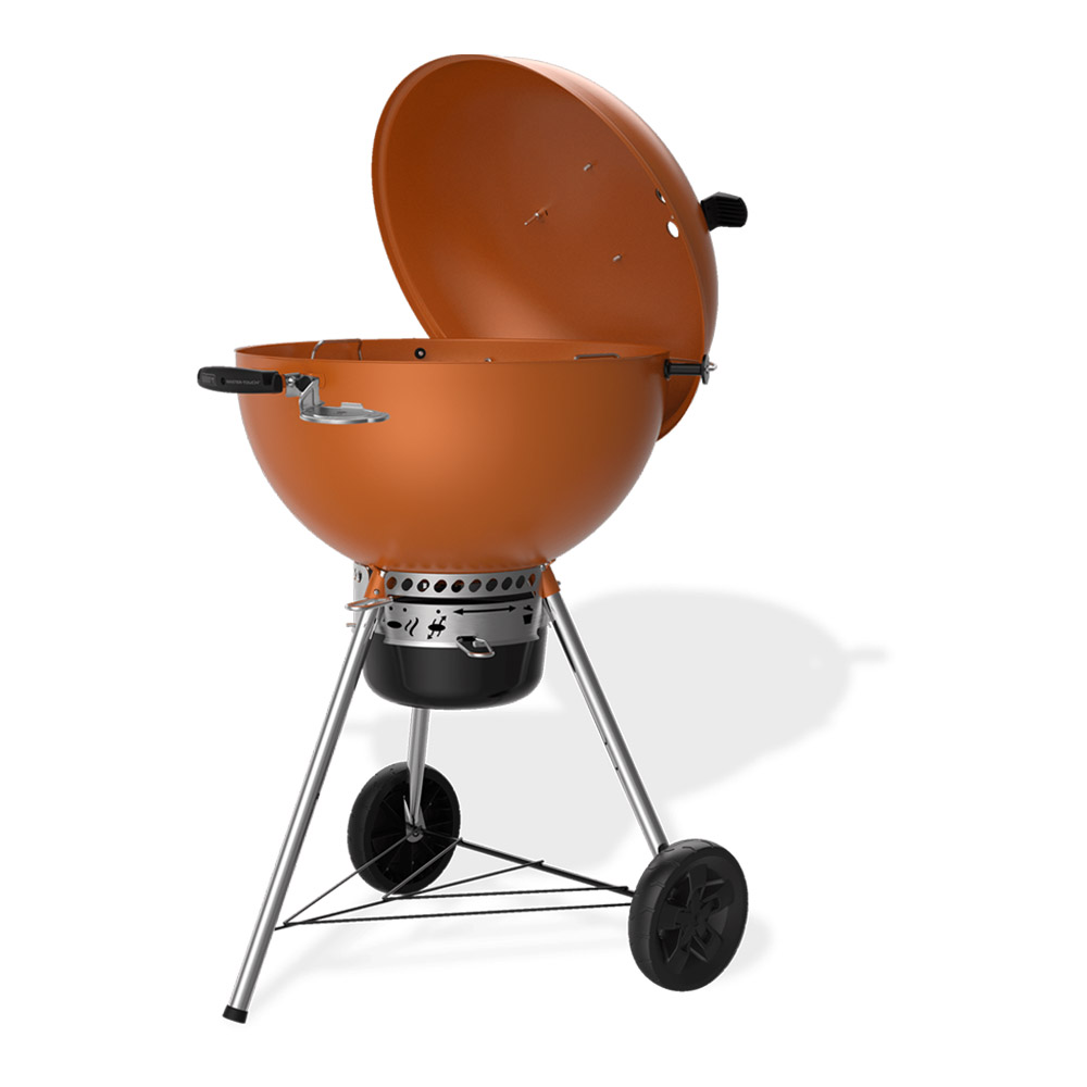 Barbecue a Carbone Weber Master Touch GBS C-5755 Burnt Orange Special Edition - immagine 7